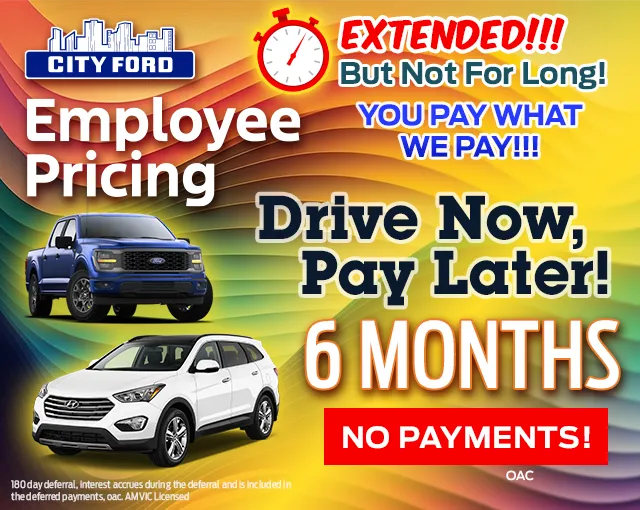 Drive Now, Pay Later!