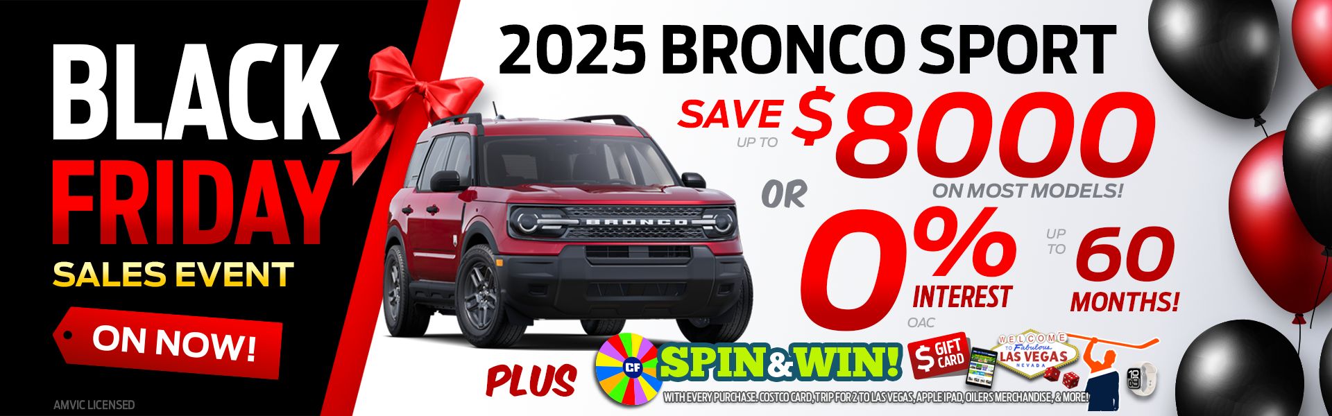 2025 Bronco Sport Sale