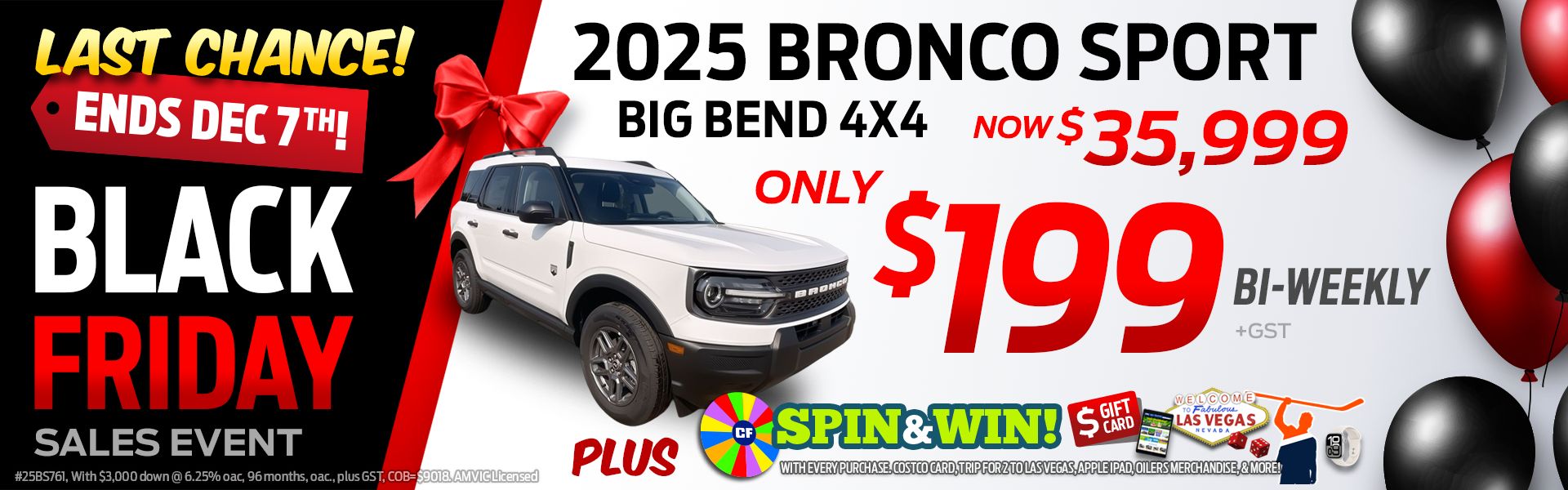 2025 Ford Bronco Sport Big Bend 4x4 Sale