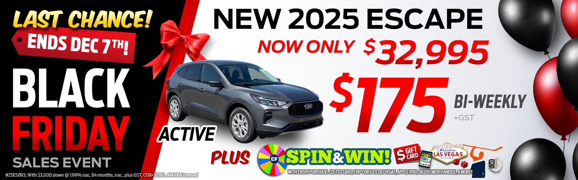 2025 Ford Escape Sale