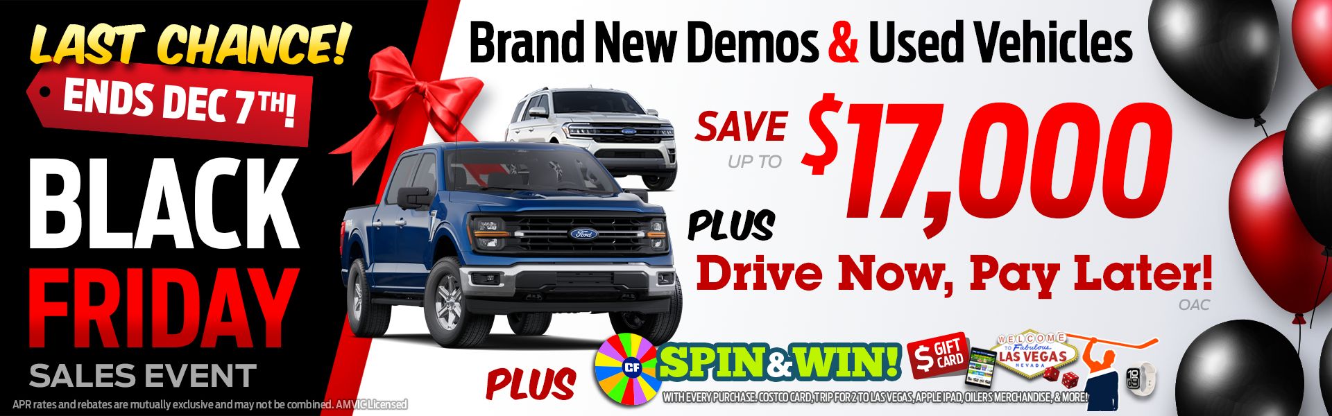New Ford Demo and Used Vehicle Sale
