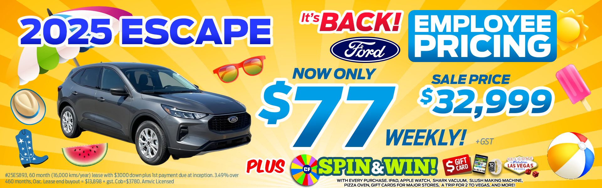 2025 Ford Escape Sale