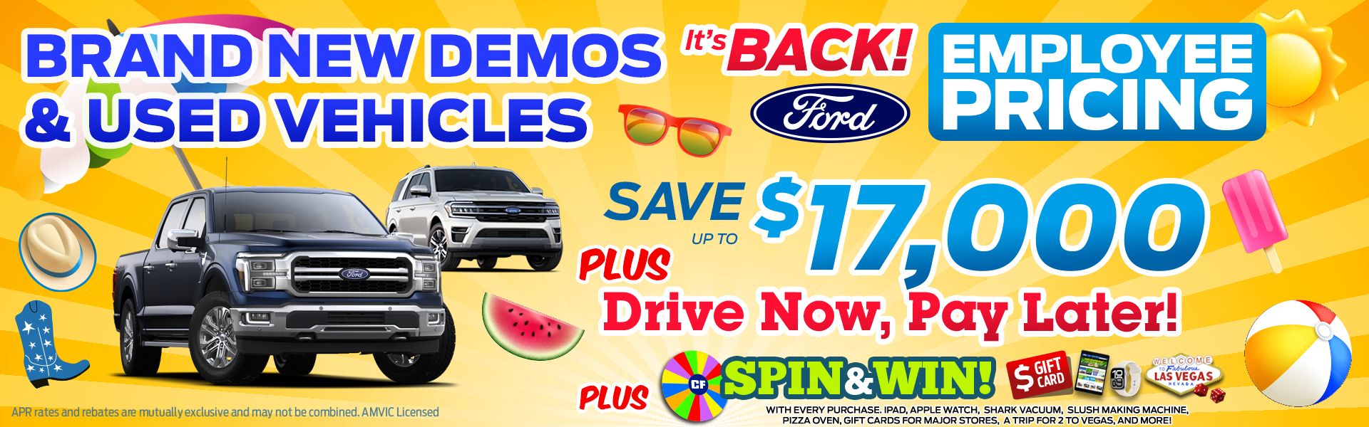 New Ford Demo and Used Vehicle Sale