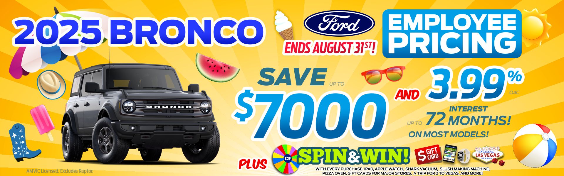 2025 Bronco Sale