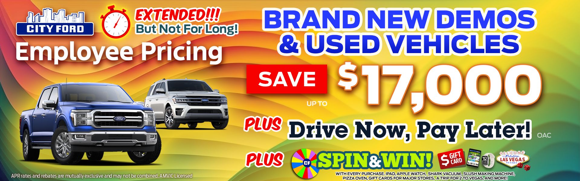New Ford Demo and Used Vehicle Sale