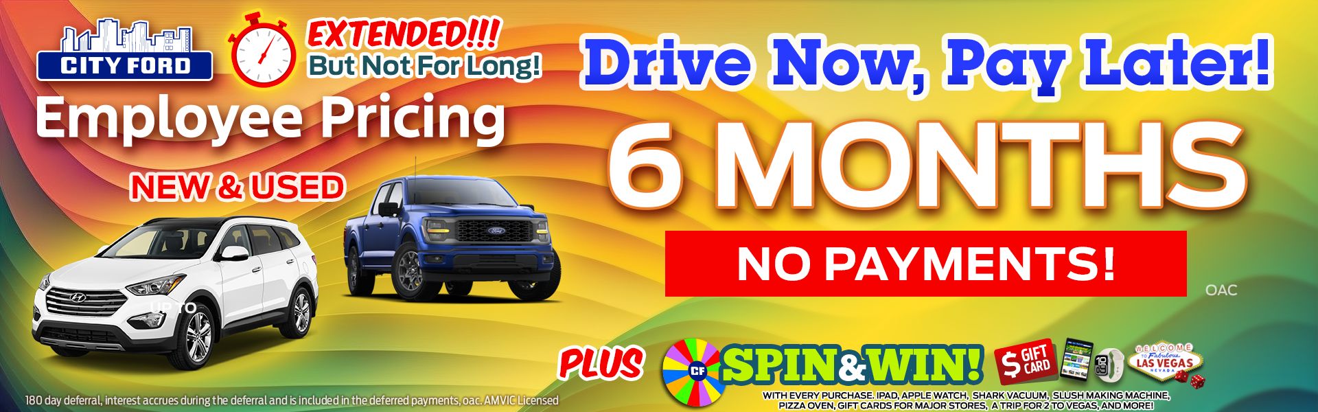 Drive Now, Pay Later!