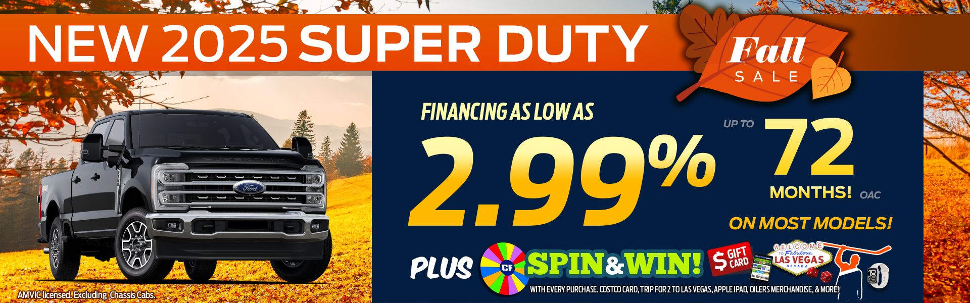 2025 Super Duty Truck Sale