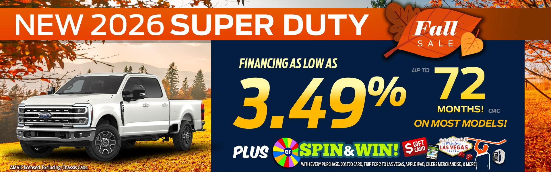 2026 Super Duty Truck Sale