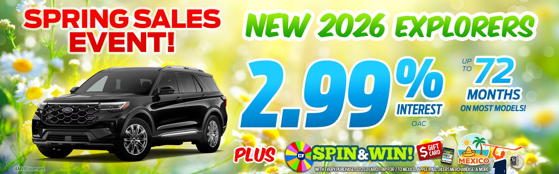 2026 Ford Explorer Sale