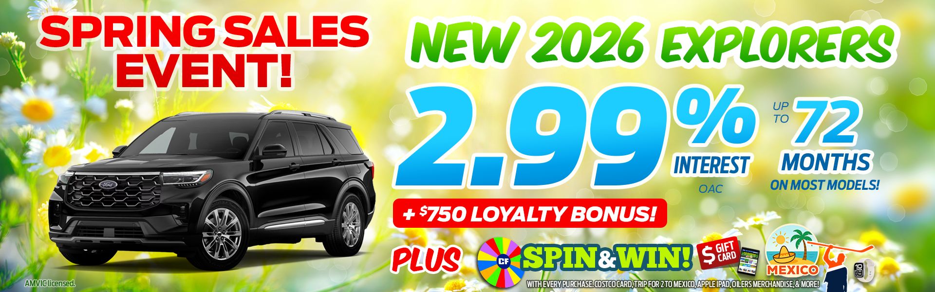 2026 Ford Explorer Sale