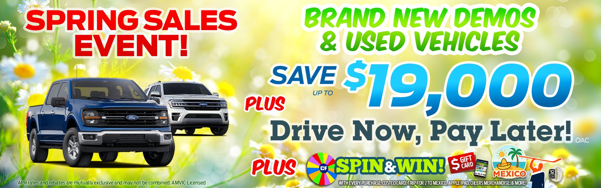 New Ford Demo and Used Vehicle Sale