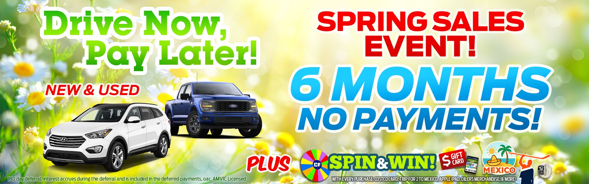 Drive Now, Pay Later!