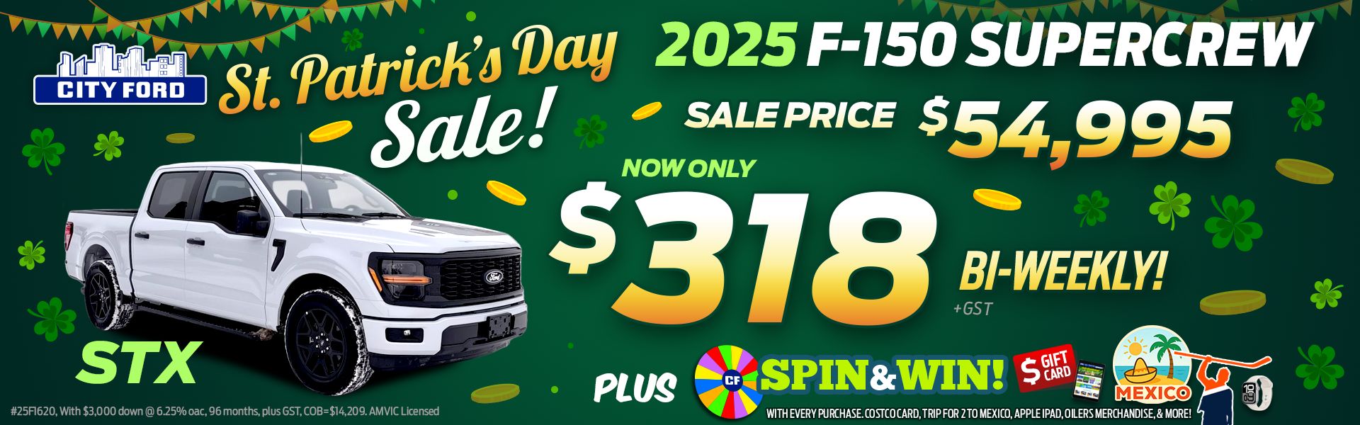 2025 F-150 STX SUPERCREW SALE