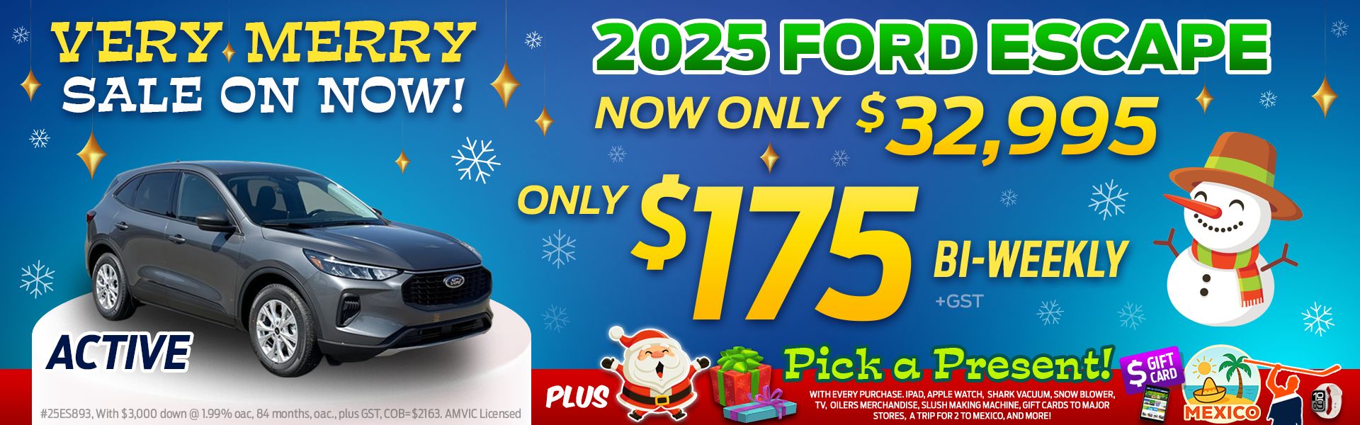 2025 Ford Escape Sale