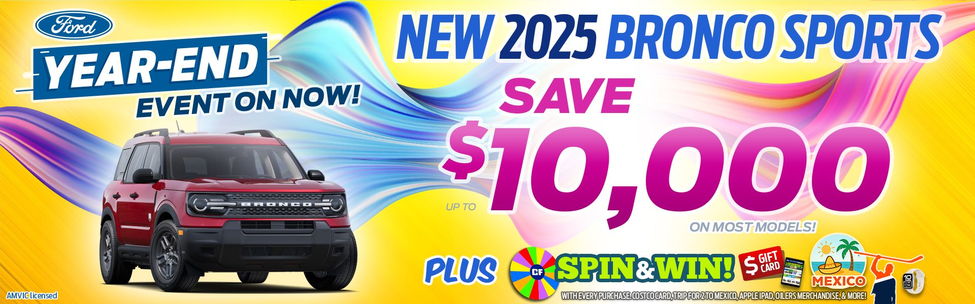 2025 Bronco Sport Sale