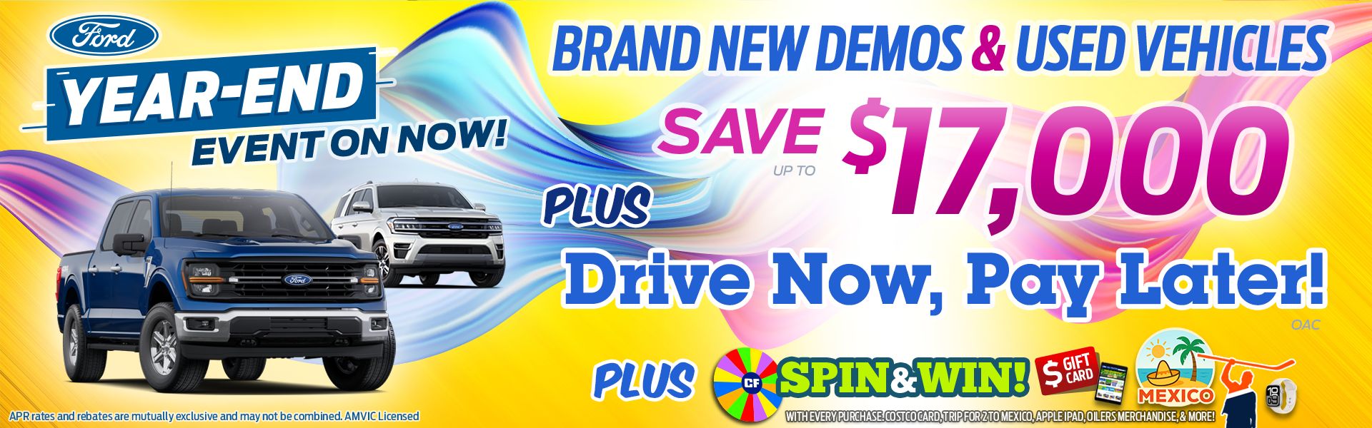 New Ford Demo and Used Vehicle Sale