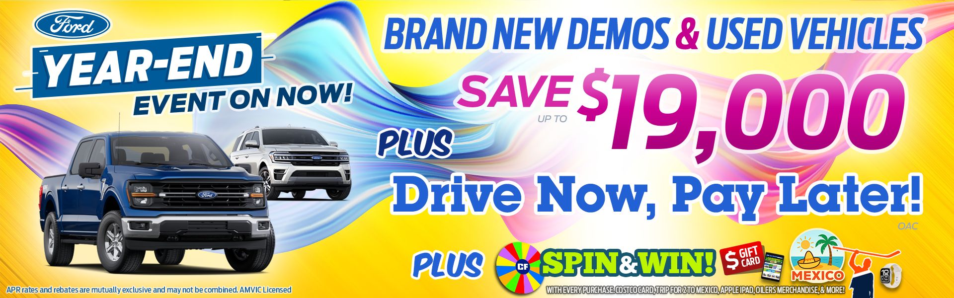 New Ford Demo and Used Vehicle Sale