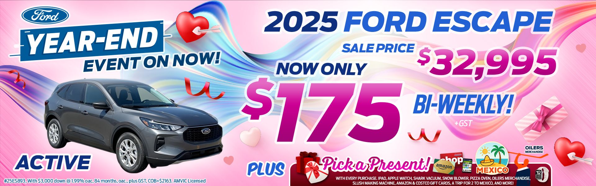 2025 Ford Escape Sale