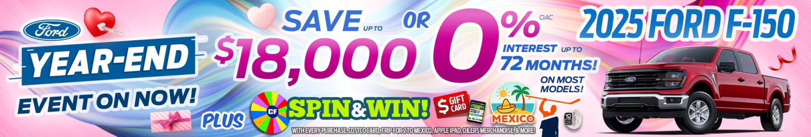 New Ford F-150 Sale in Edmonton, AB